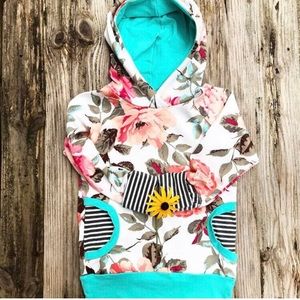 Girls hoodie hooded sweatshirt 3T - 6